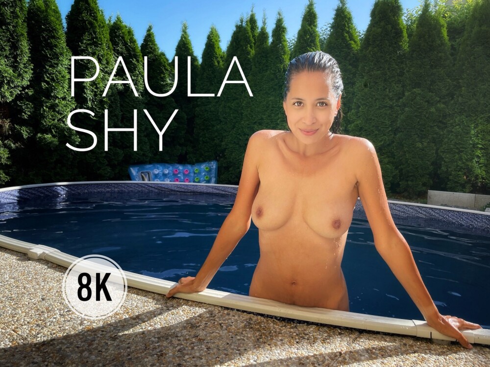 Paula Shy loves it by the pool VR porn with Paula Shy from PS-Porn studio